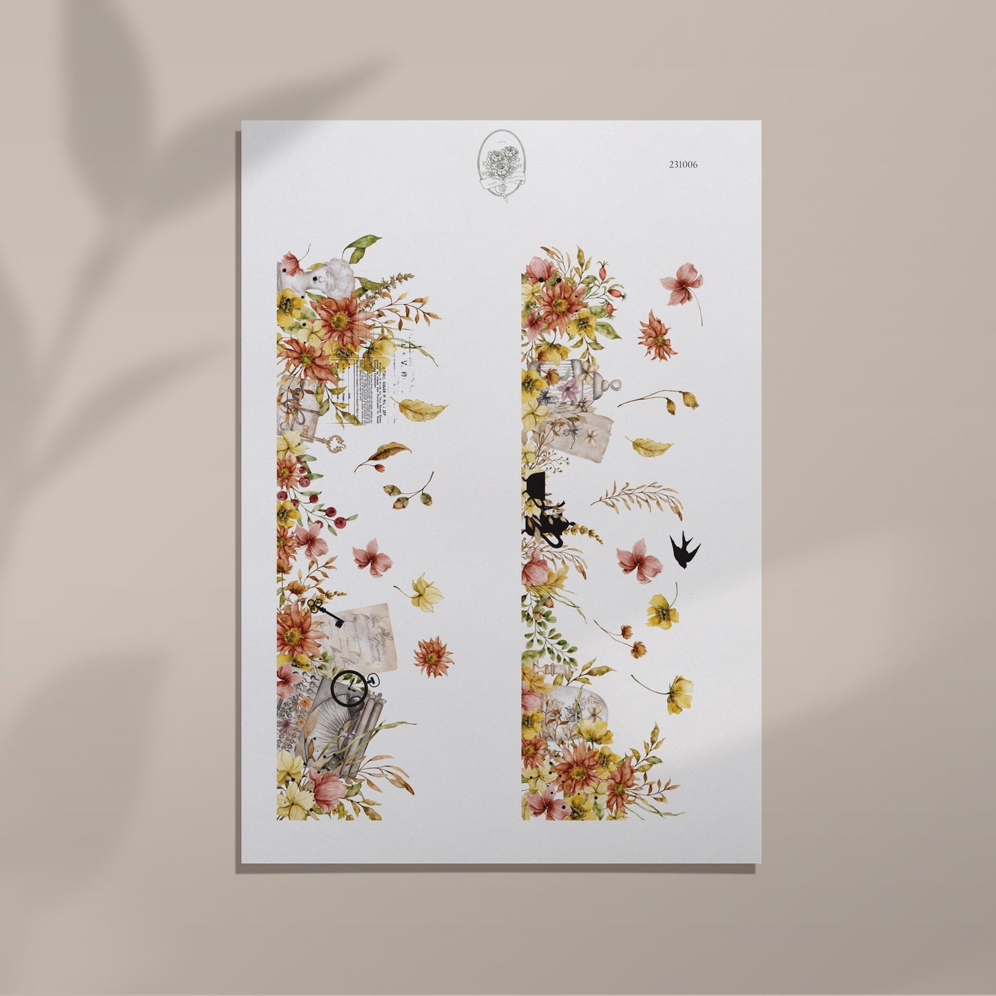 The bronze fruits and the rain - side bar