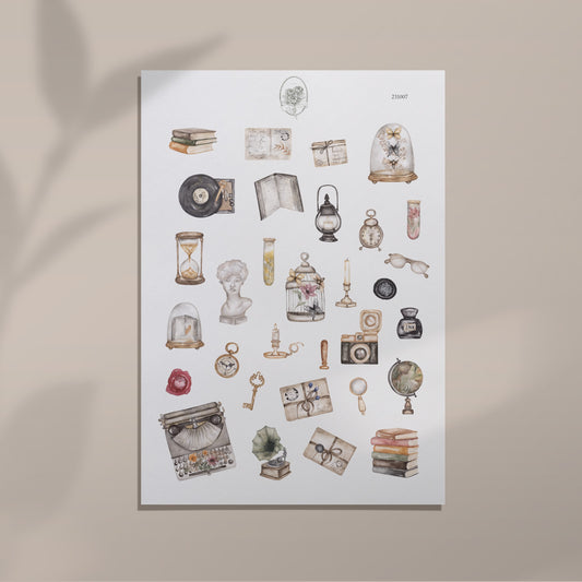 The bronze fruits and the rain - vintage bits