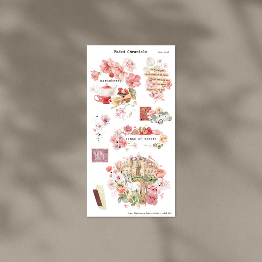 June Stationery Kit Extra - Large Deco Sheet (Gold Foil)