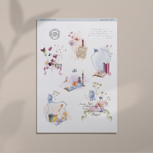 Sweet Dreams - Large Floral Collage Icon