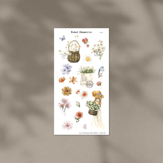 May Stationery Kit Extra - Small Icons (Gold Foil)