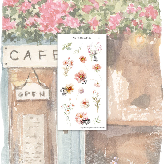 July Stationery Kit Extra - Small Icons (Gold Foil)