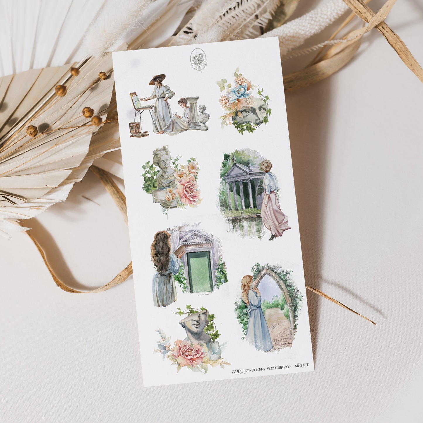 April Stationery Kit Extra - Large Arrangements (Rose gold foil)