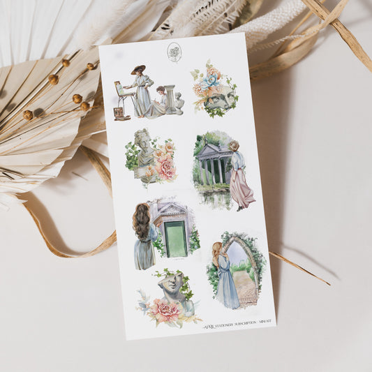 April Stationery Kit Extra - Large Arrangements (Rose gold foil)