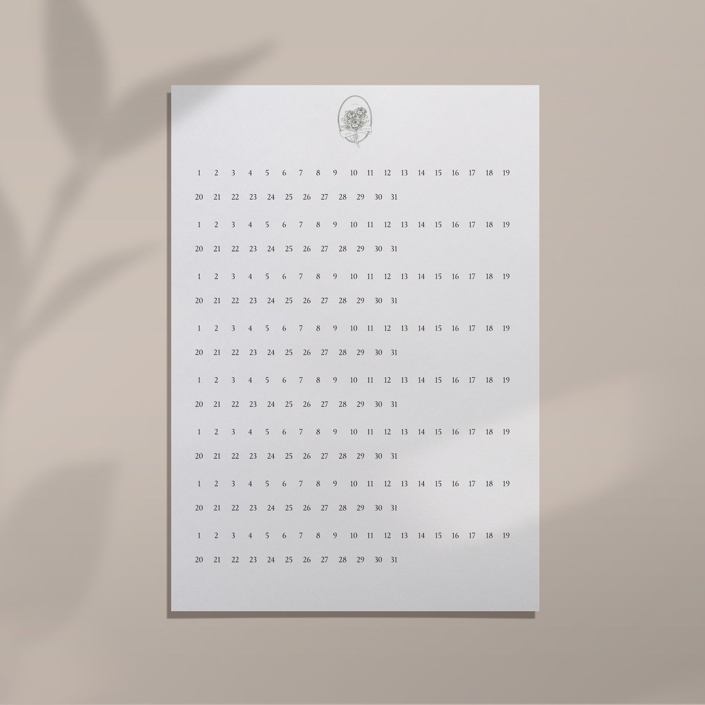 Functional Sheet - Days