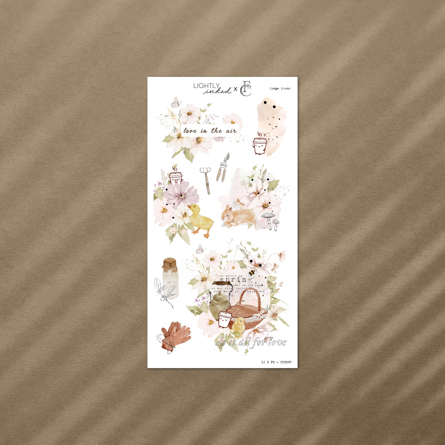 Our Favourite Things - Large Icons (Gold Foil)