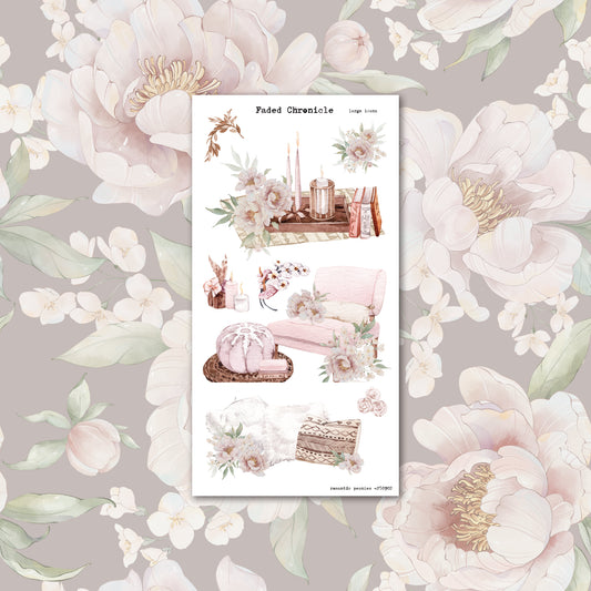 Romantic Peony - Large Icons