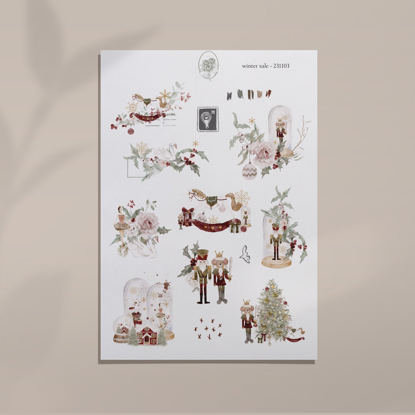 Winter Tale - Arrangment Sheet