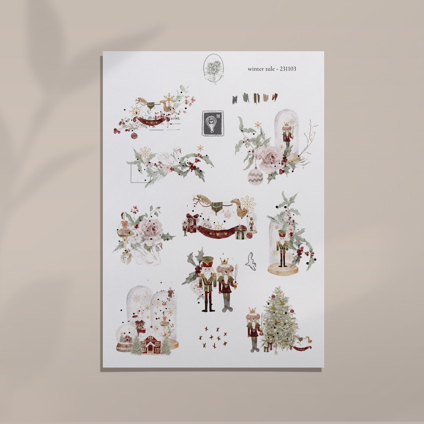 Winter Tale - Arrangment Sheet