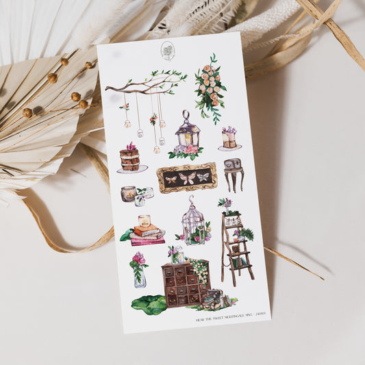 Hear The Nightingale Sing - Cottage Small Icons