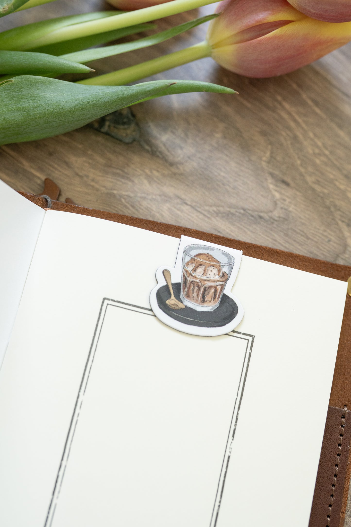 Coffee Cup Magnetic Bookmark