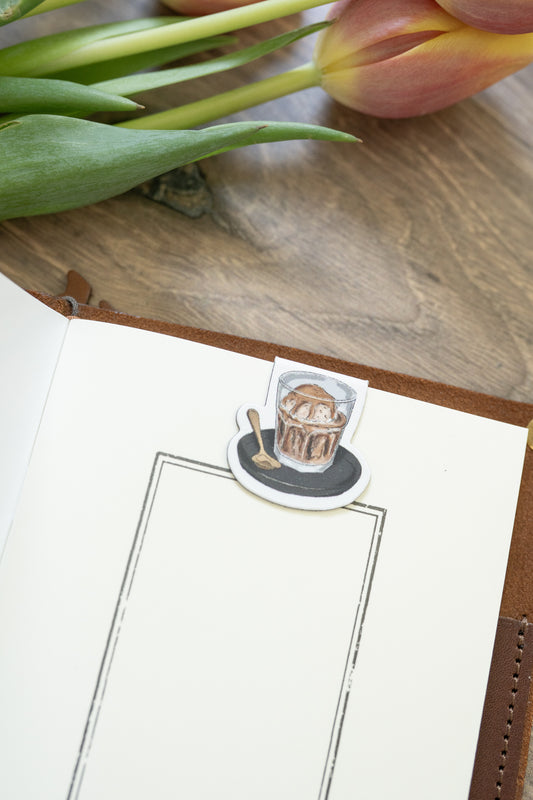 Coffee Cup Magnetic Bookmark