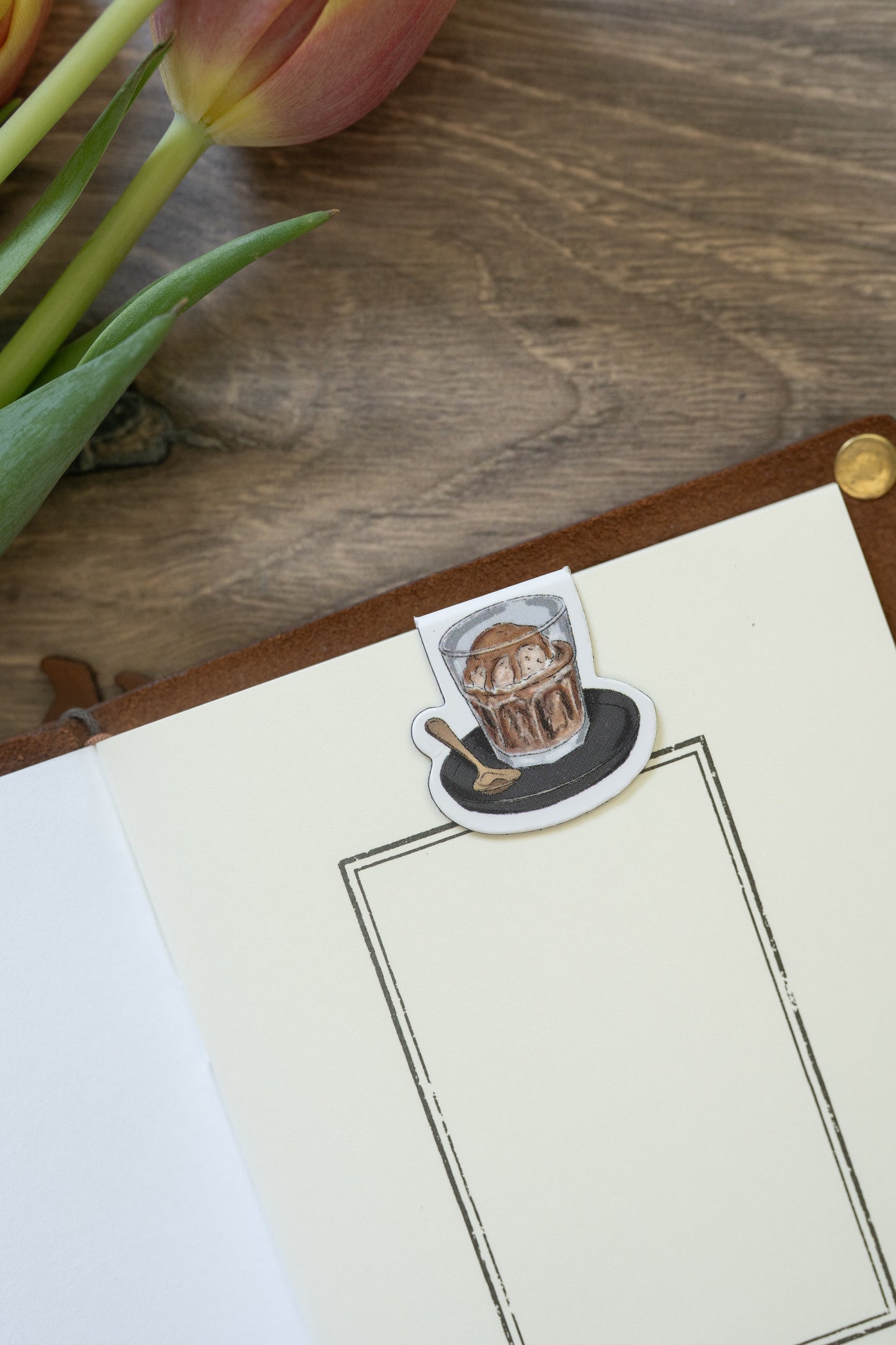 Coffee Cup Magnetic Bookmark