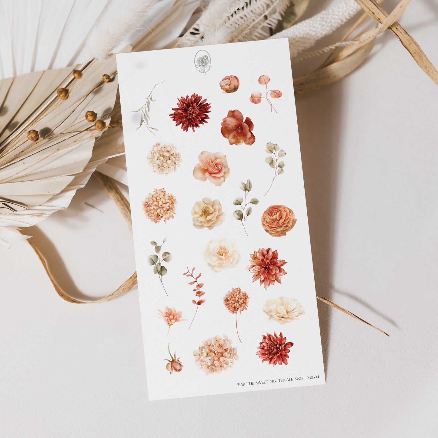 Hear The Nightingale Sing - Summer Flower Small Icons