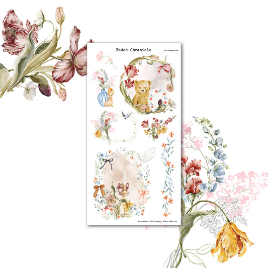 2025 September Stationery Kit Extra - Arrangements