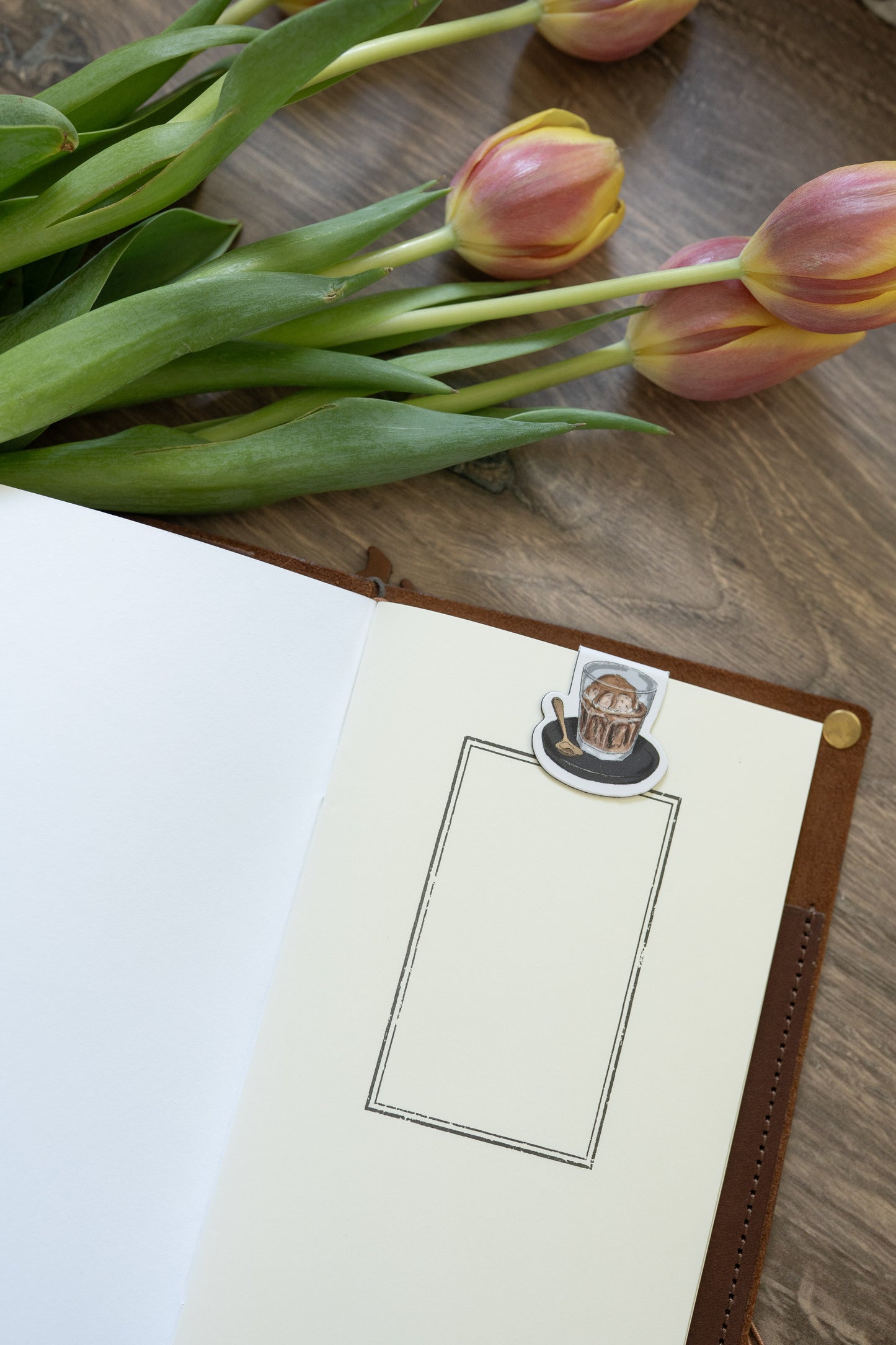 Coffee Cup Magnetic Bookmark