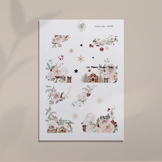 Winter Tale - Corner Sheet