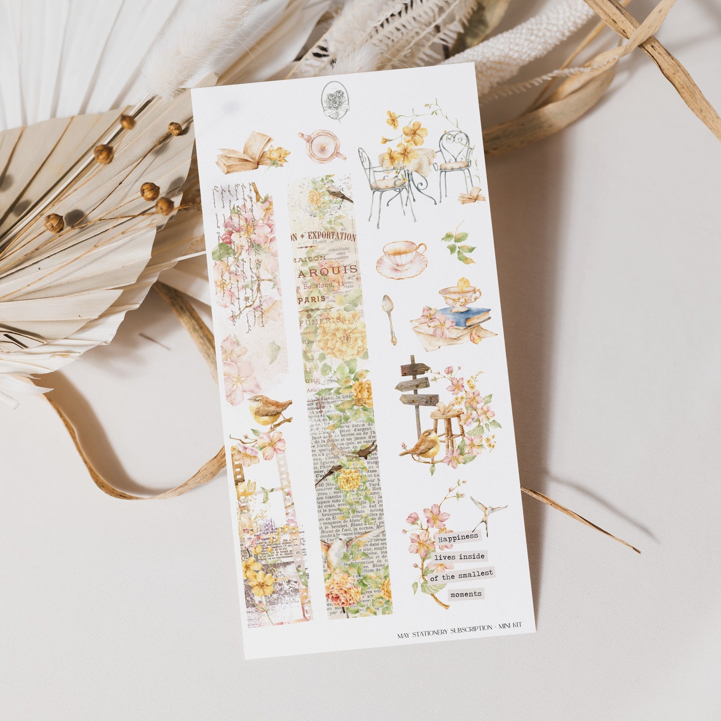 May Stationery Kit Extra - Functional Sheet