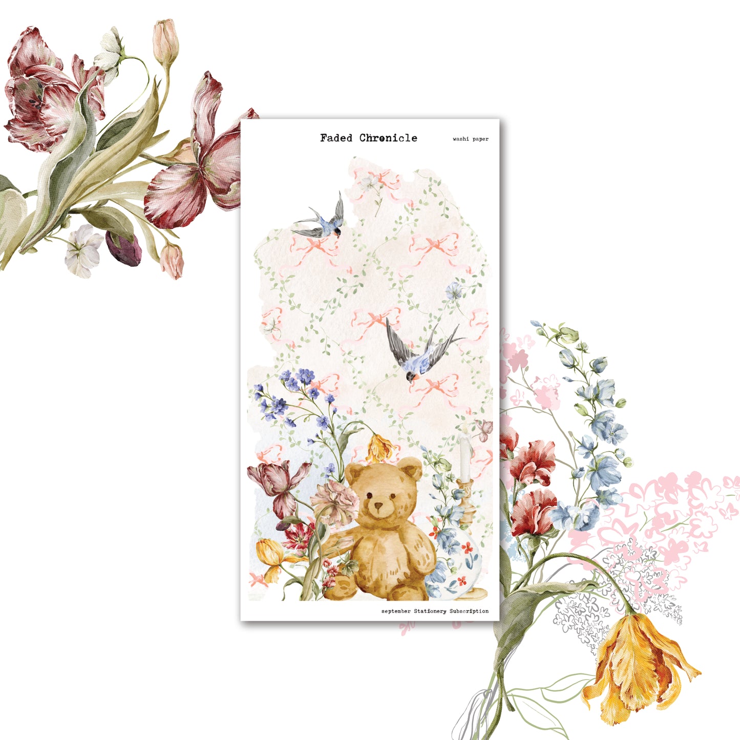 2025 September Stationery Kit Extra - Washi Paper