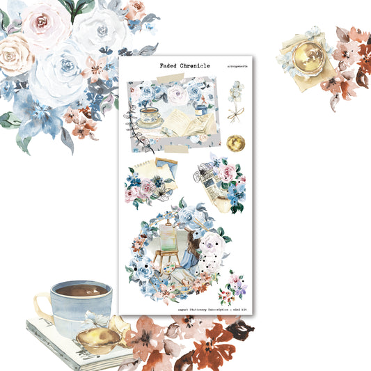 August Stationery Kit Extra - Arrangements (Gold Foil)
