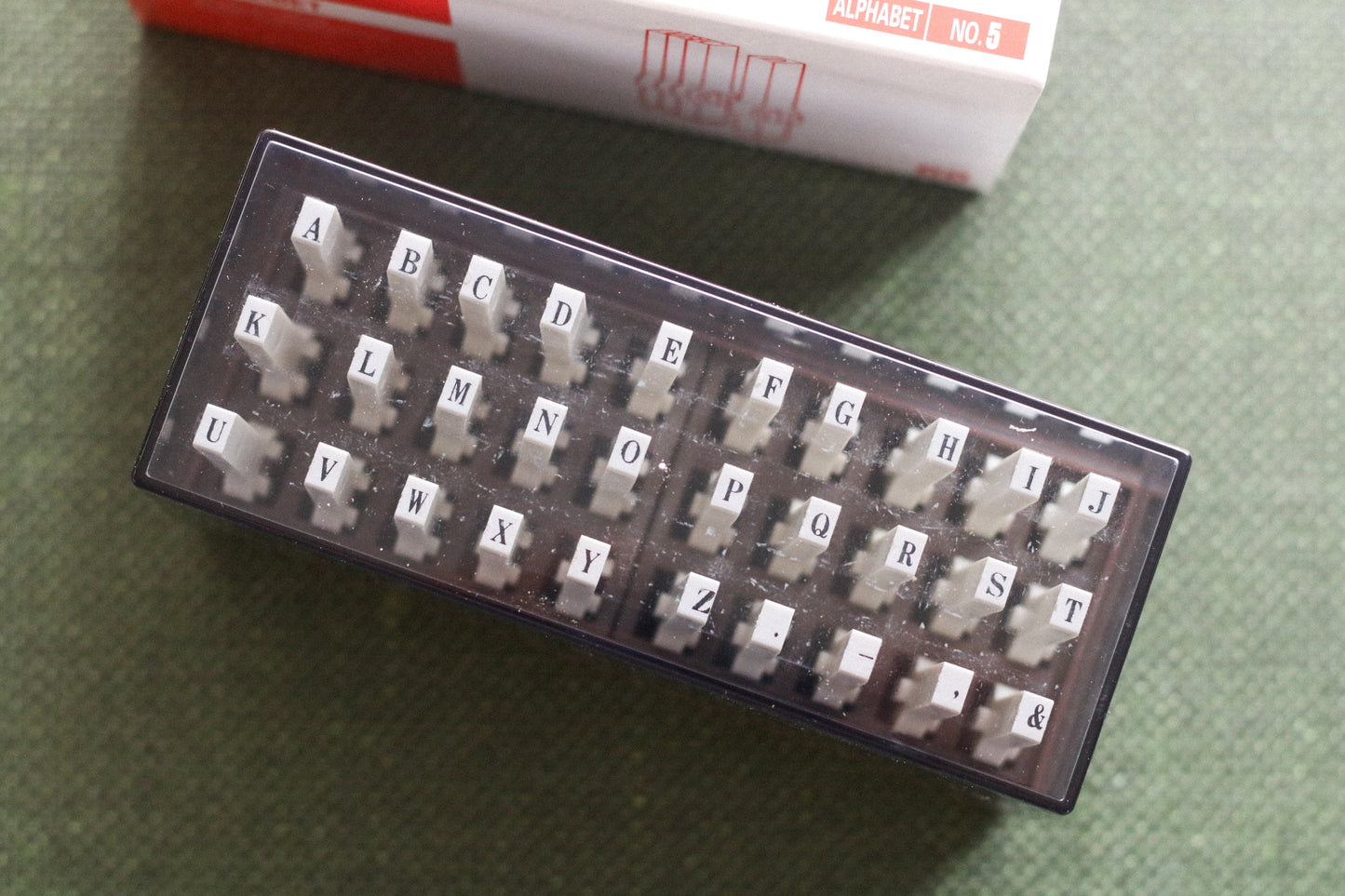 Sanby Endless Alphabet Stamp Set (4 sizes)