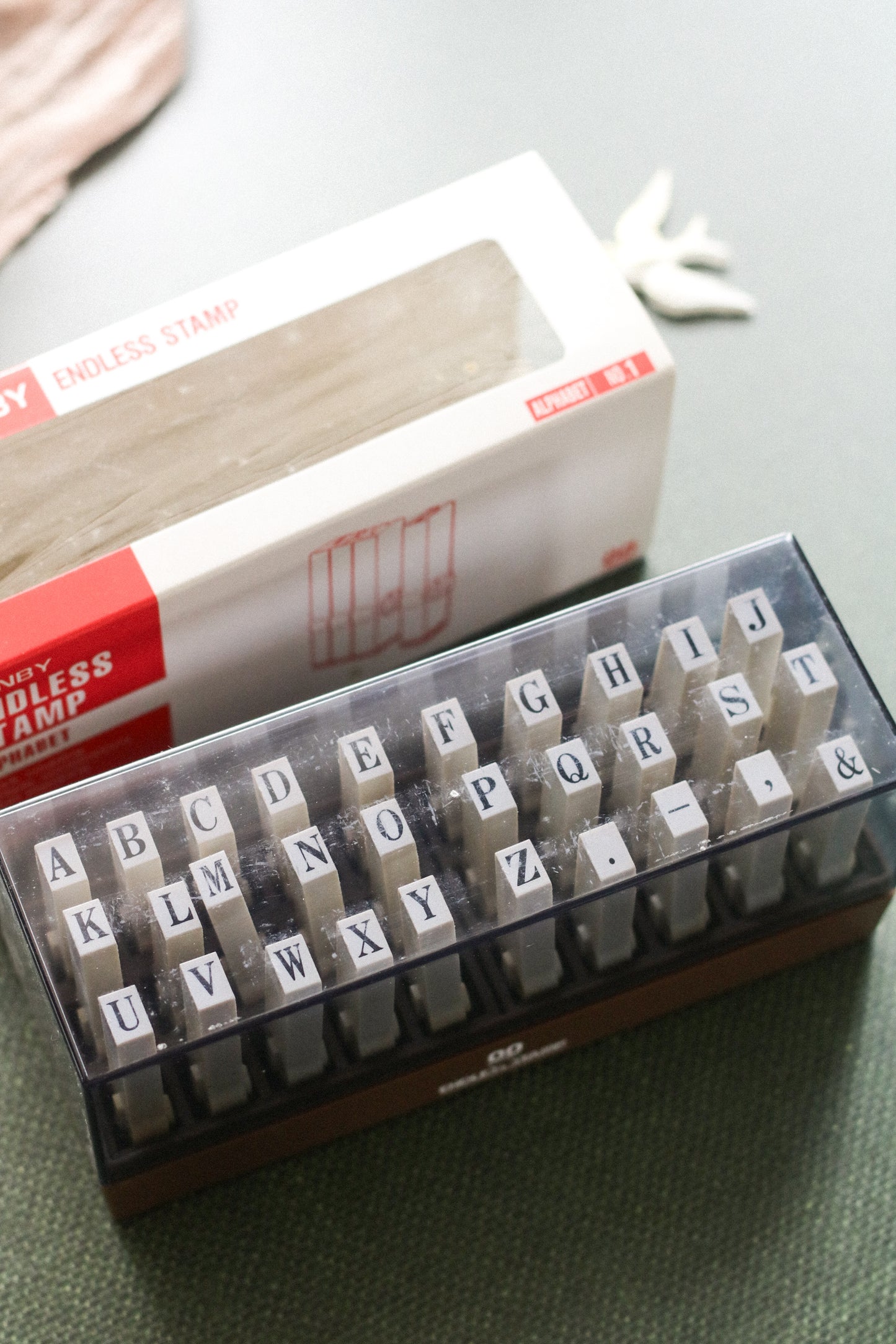 Sanby Endless Alphabet Stamp Set (4 sizes)