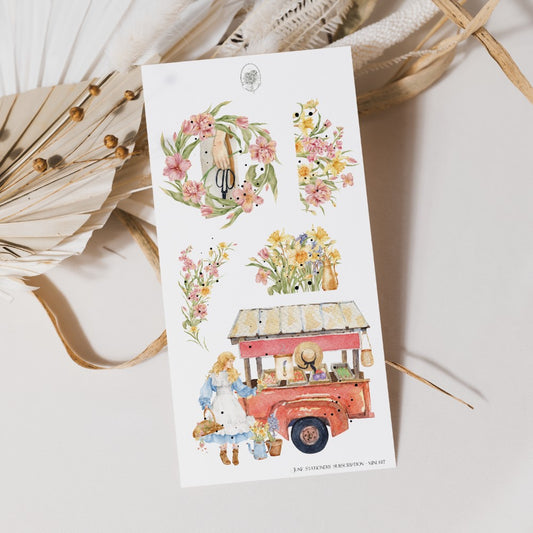 June Stationery Kit Extra - Large arrangements (Rose Gold Foil)