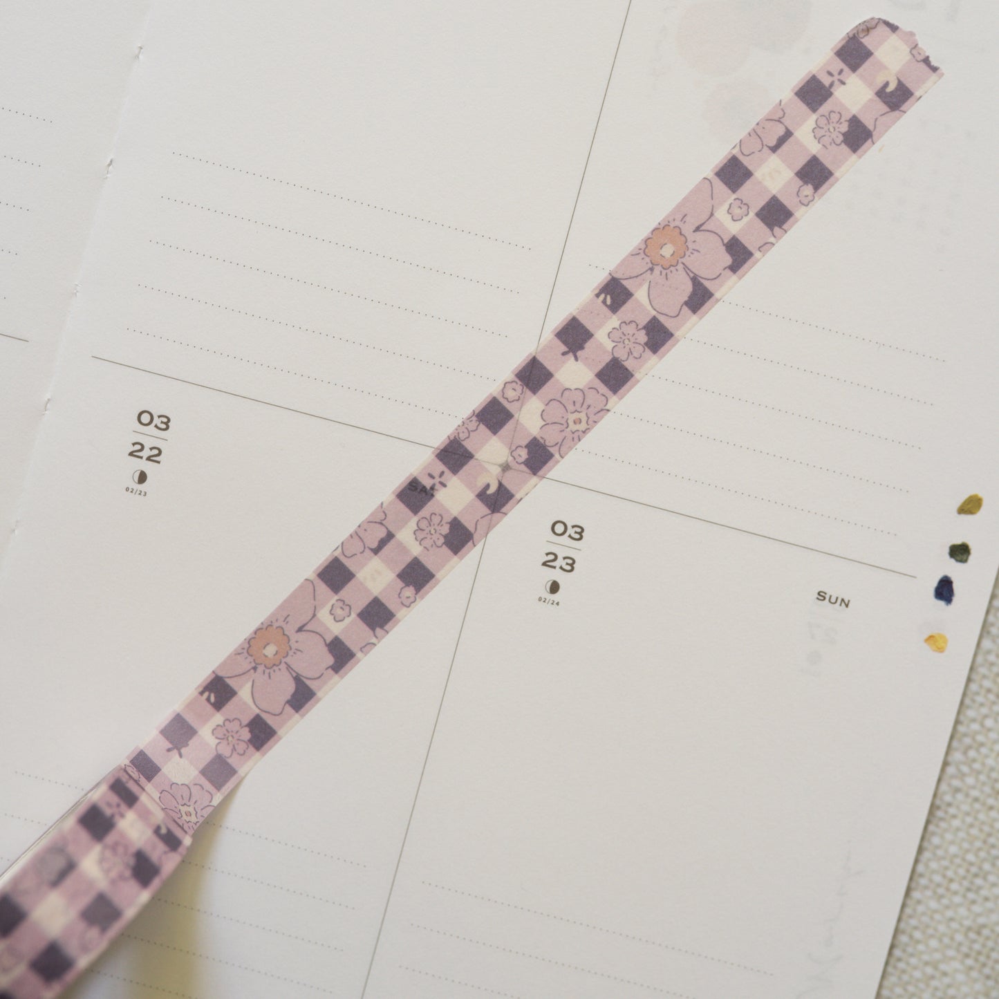 Tiny joy - gingham washi tape 15mm