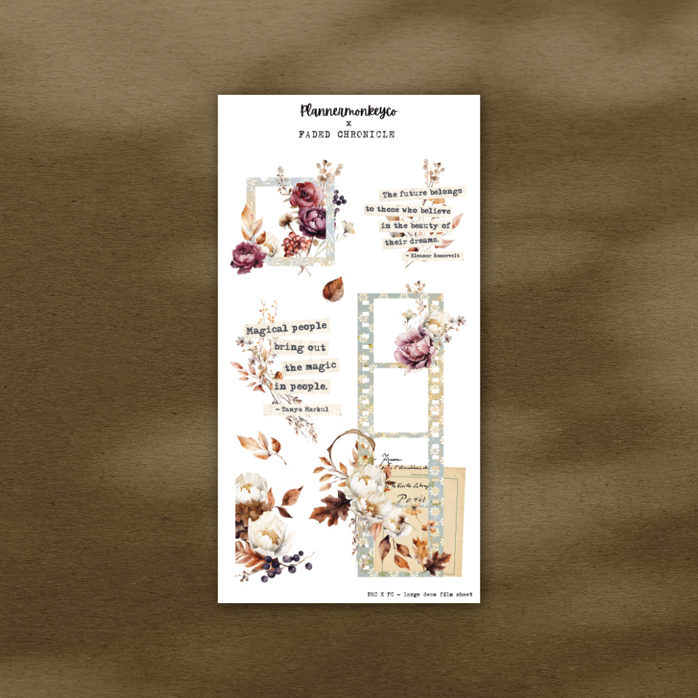 PMC X FC - DECORATIVE SHEET WITH FRAMES