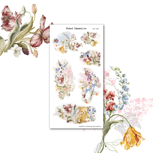 2025 September Stationery Kit Extra - Torn Paper