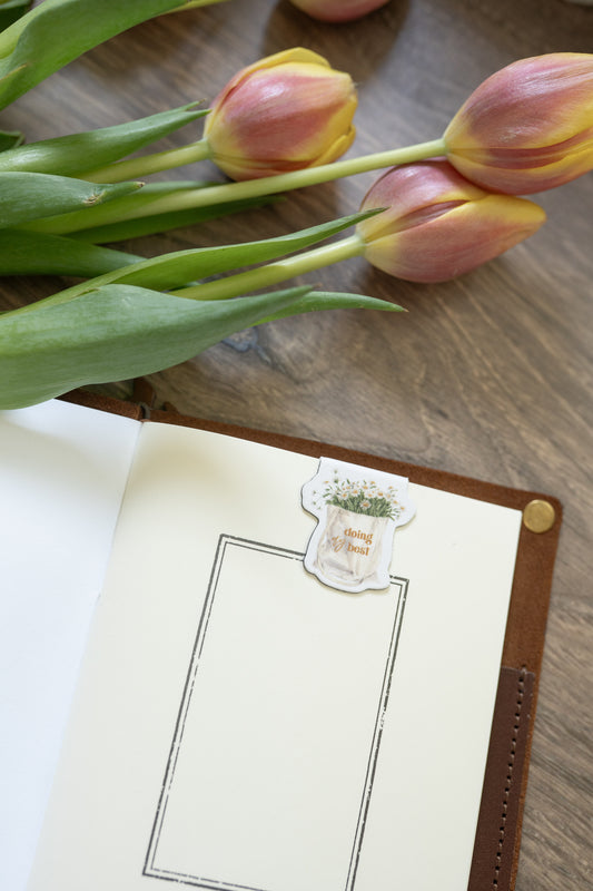 Doing My Best Magnetic Bookmark