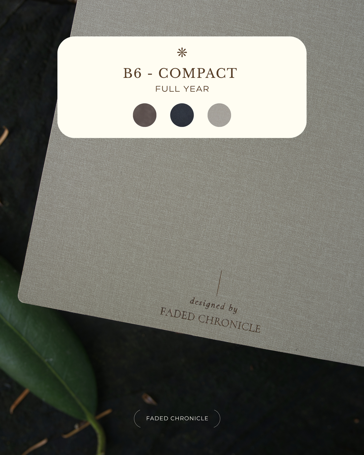 PRE-ORDER | 2026 B6 COMPACT | ALL THREE COLOURS