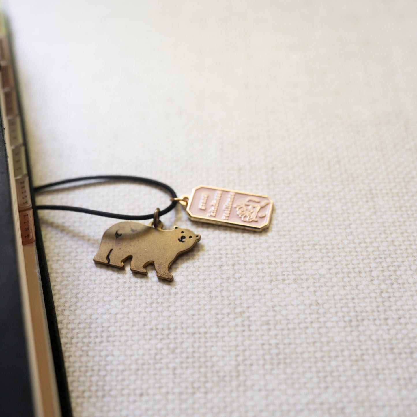 Words of the day enamel planner tag