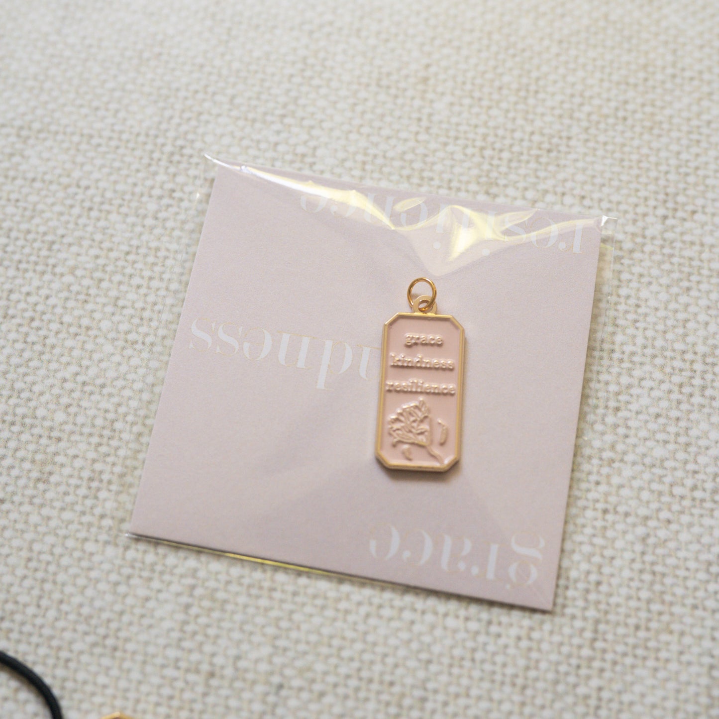 Words of the day enamel planner tag