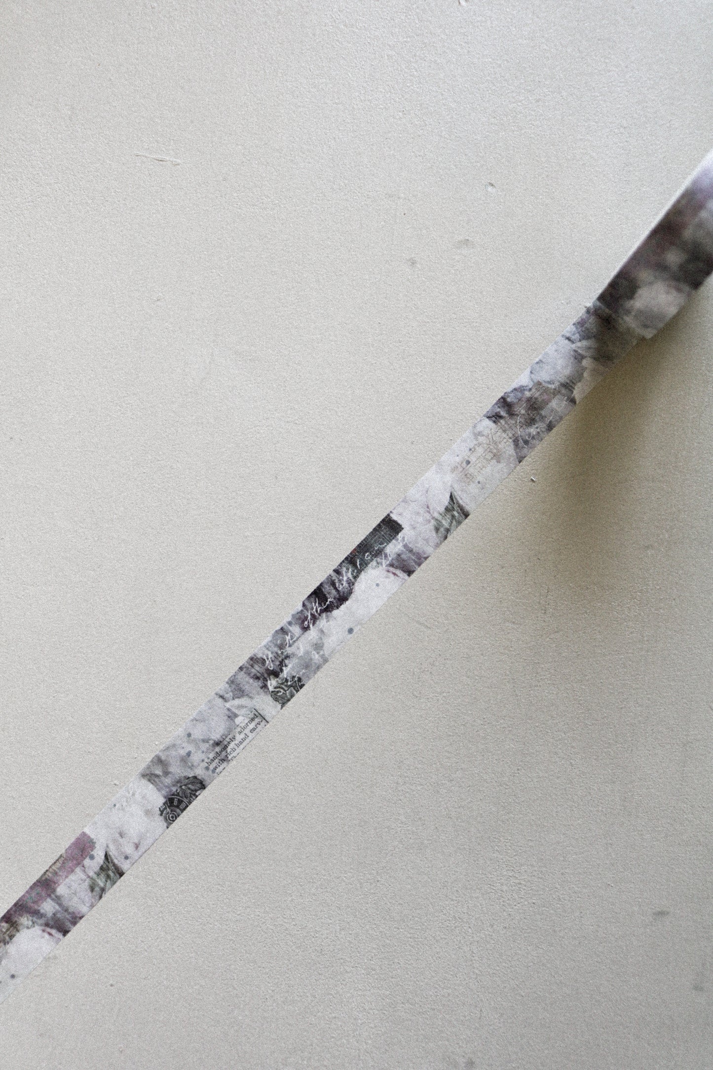 white peonies washi tape 15mm