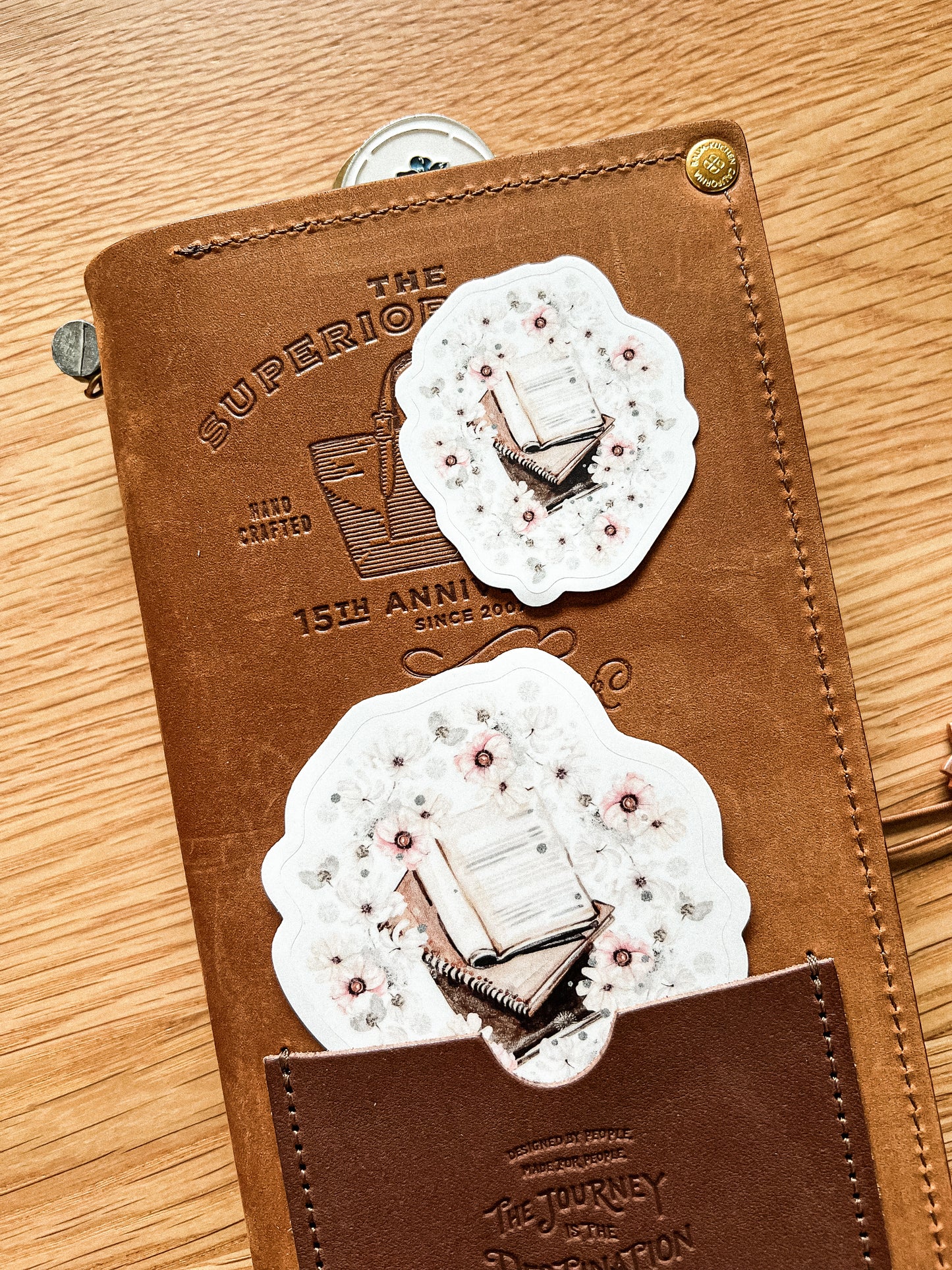 Vinyl Die Cut Sticker - Book Enthusiast