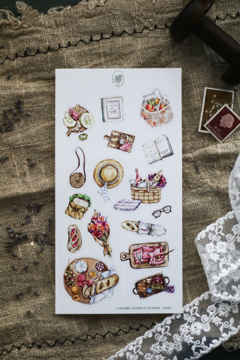 A Hundred Shades Of Flowers - Picnic Small icons