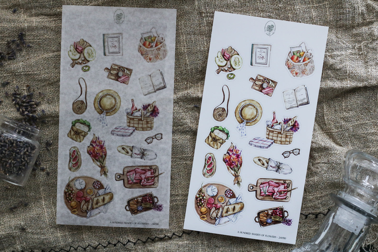 A Hundred Shades Of Flowers - Picnic Small icons