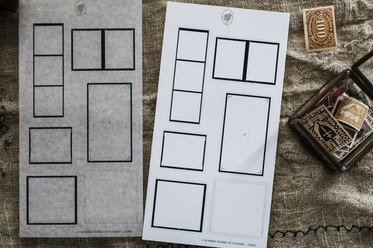 A Hundred Shades Of Flowers - Blank Film Sheet