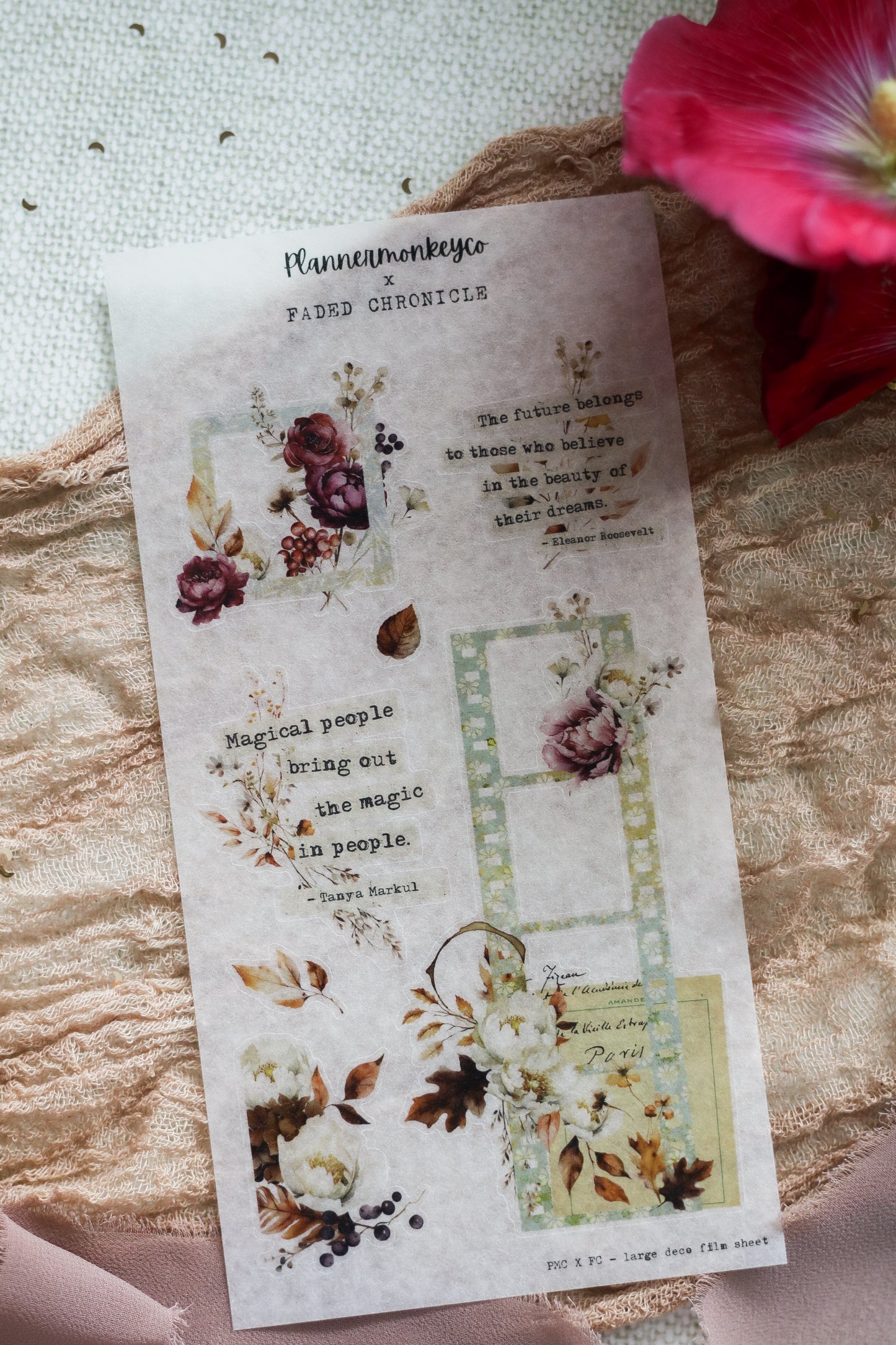 PMC X FC - DECORATIVE SHEET WITH FRAMES