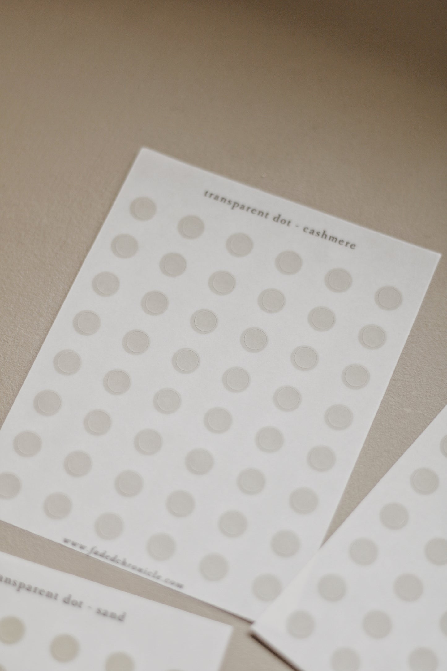 Transparent dot - foggy midnight