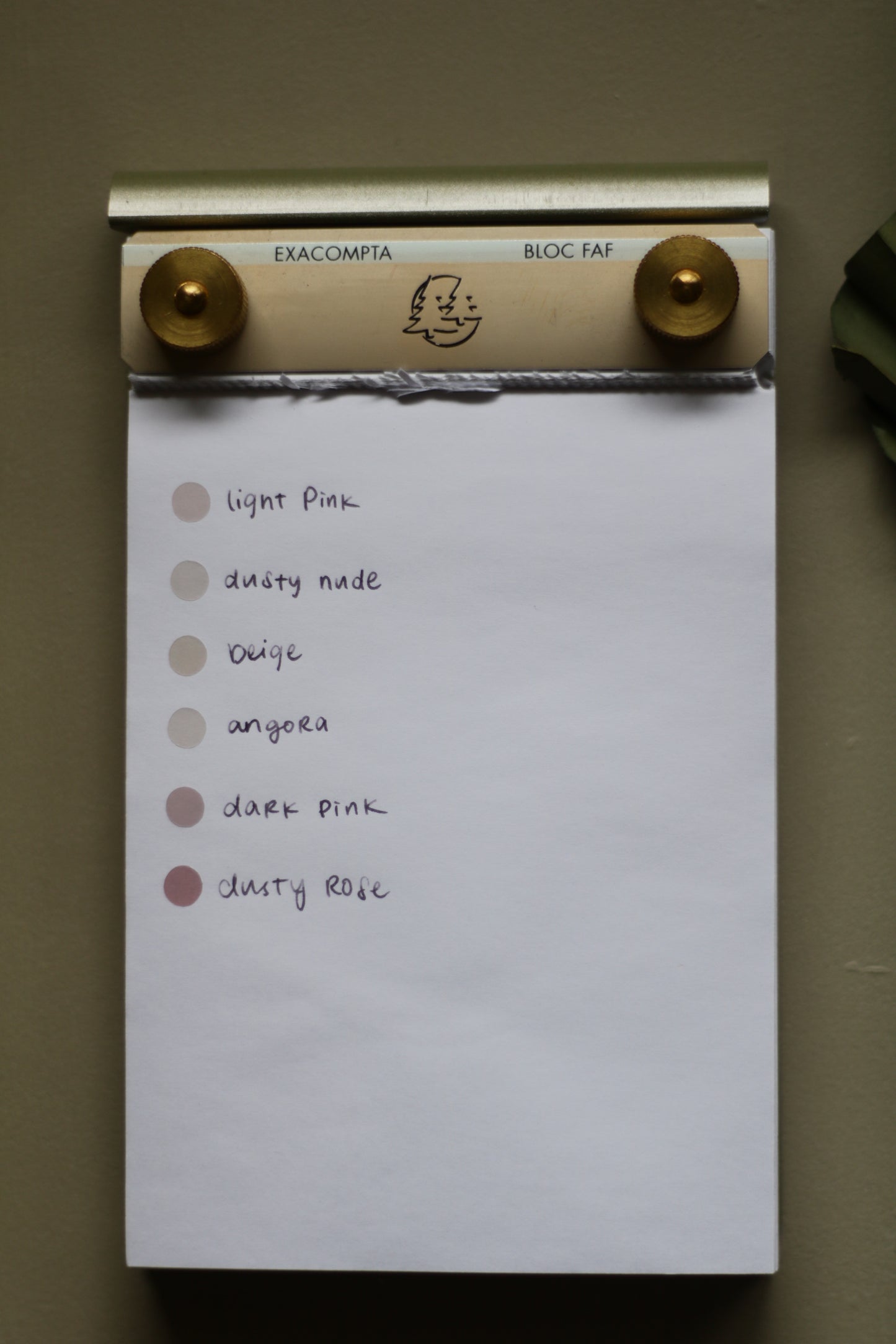 Transparent dot - dessert rose