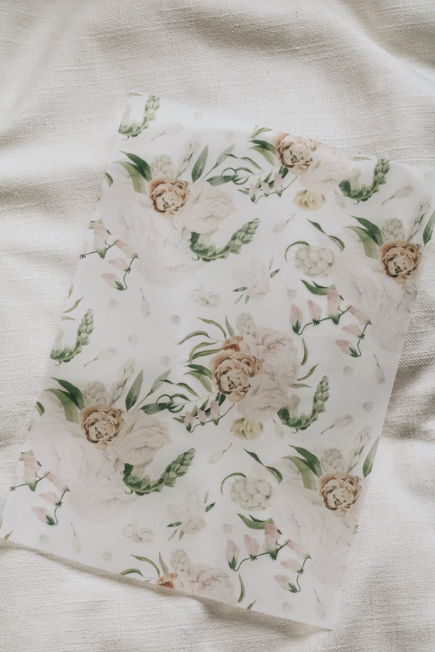 Floral digital pattern paper