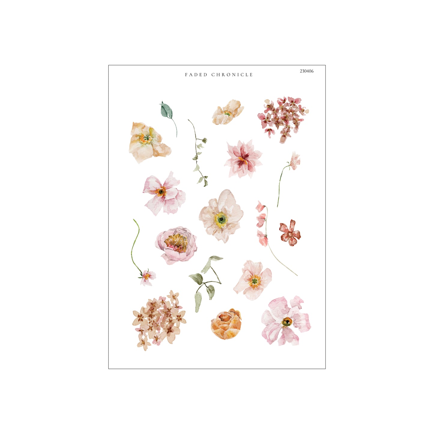 A Cup Of Dreamy Spring - Small Elements Icons