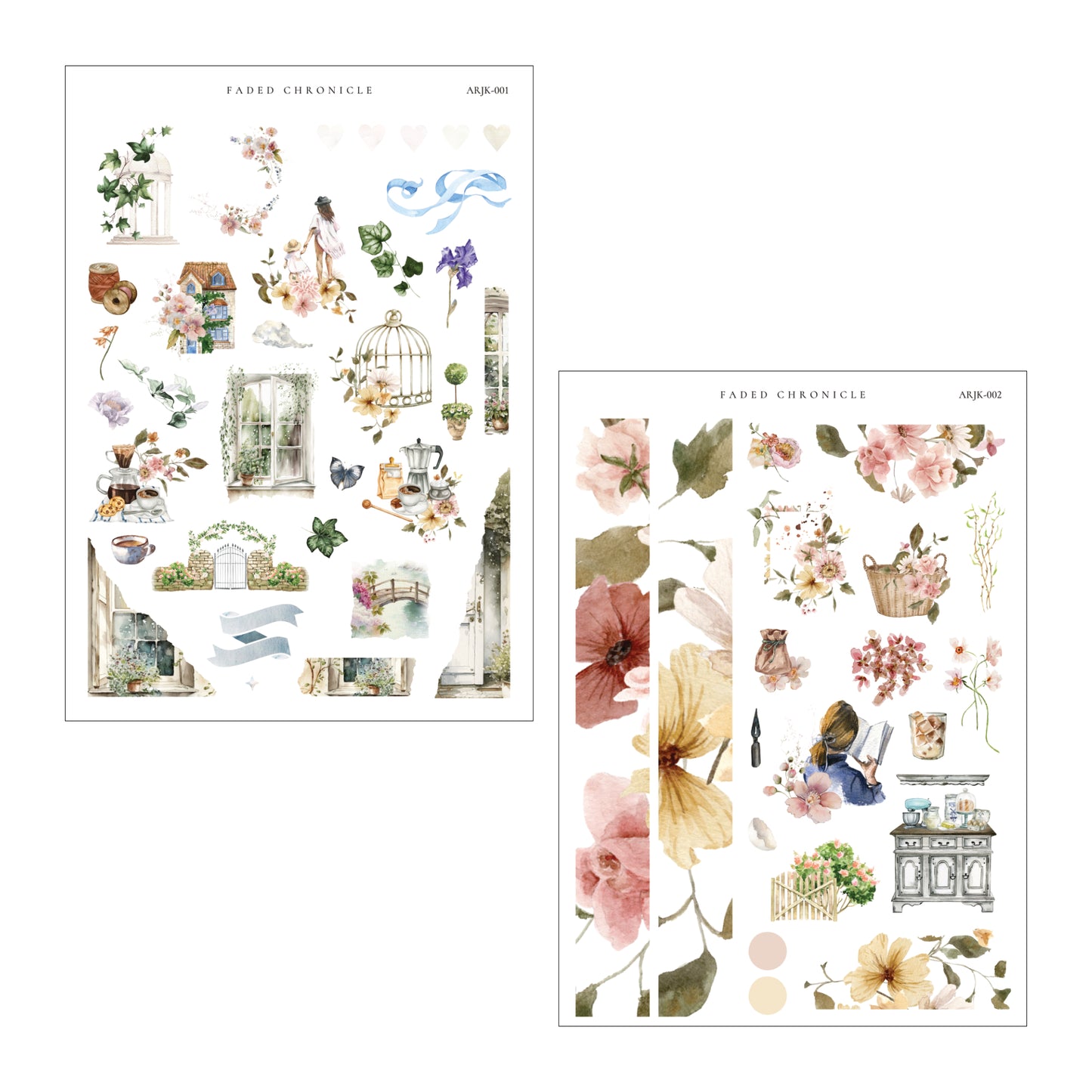 A Cup Of Dreamy Spring - Journal Kit