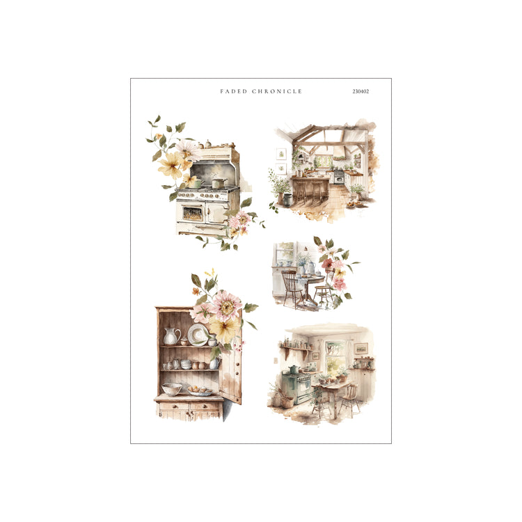 A Cup Of Dreamy Spring - Large Collage Icons