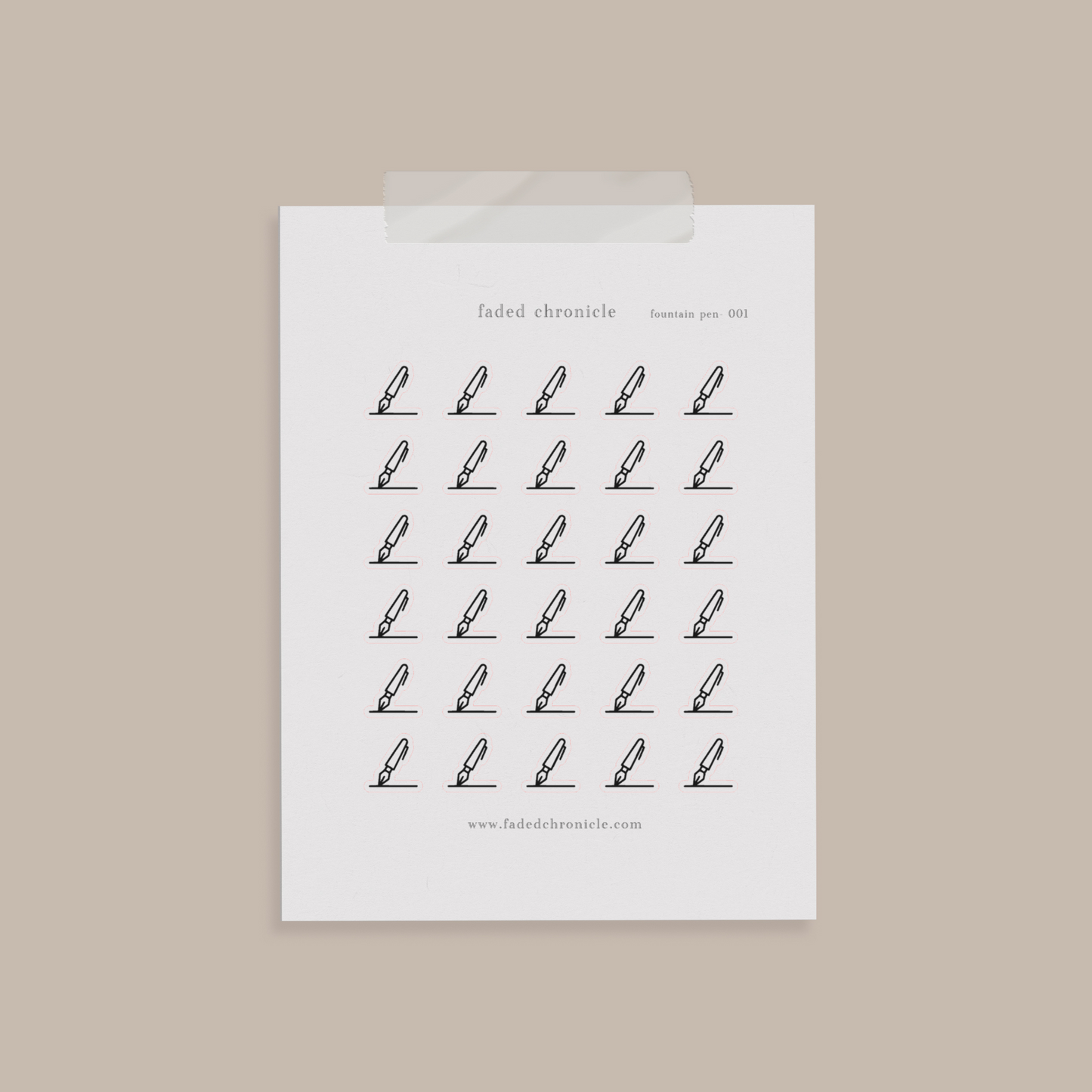 Icon - fountain pen