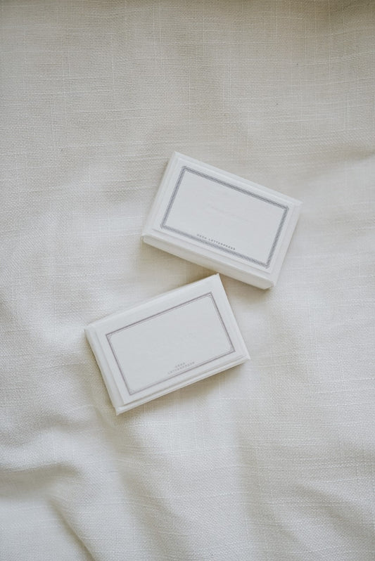 OEDA letterpress FRAME card box Bronze / Black (30 pieces)