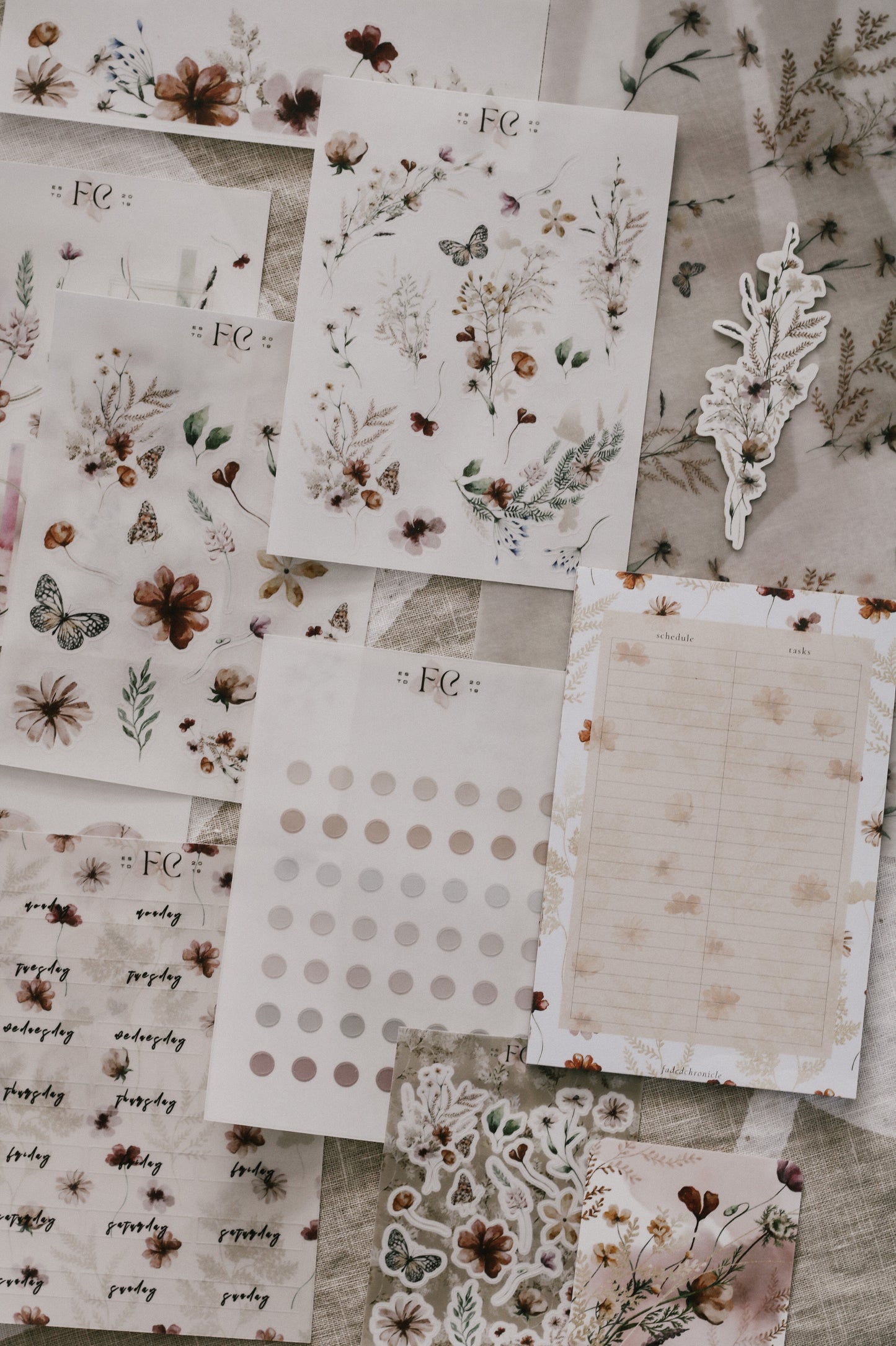 Monthly Stationery Mini Kit