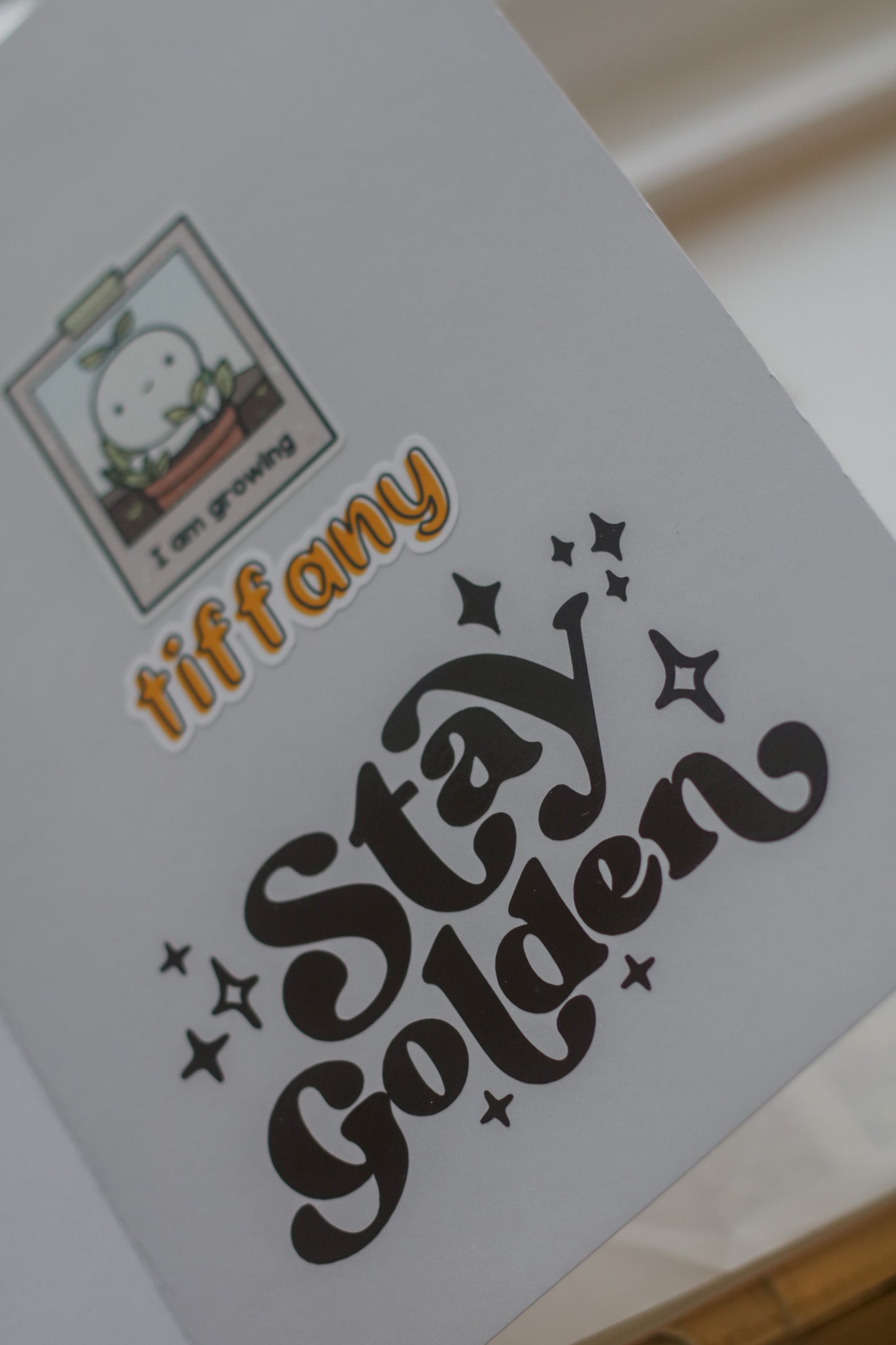 "Stay Golden" Vinyl sticker